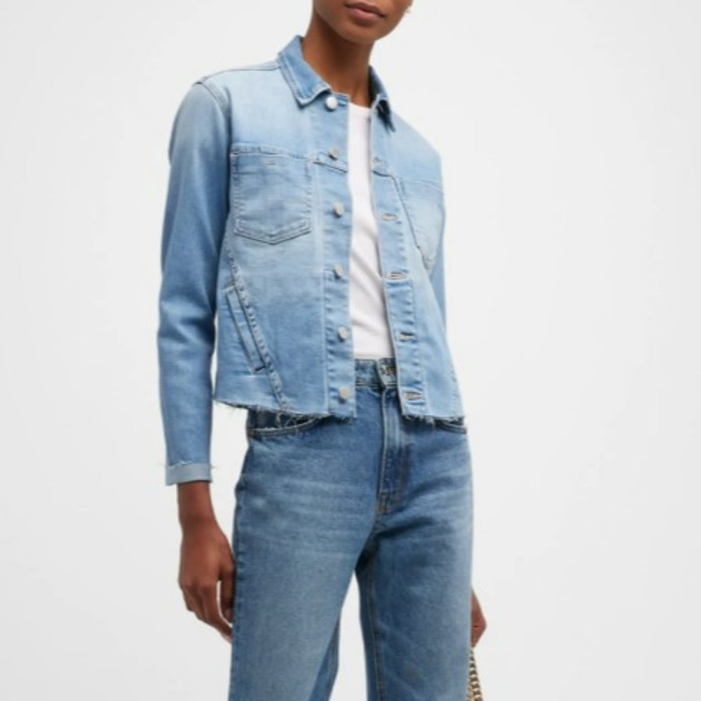 L'AGENCE (NWOT) Janelle Denim Jacket